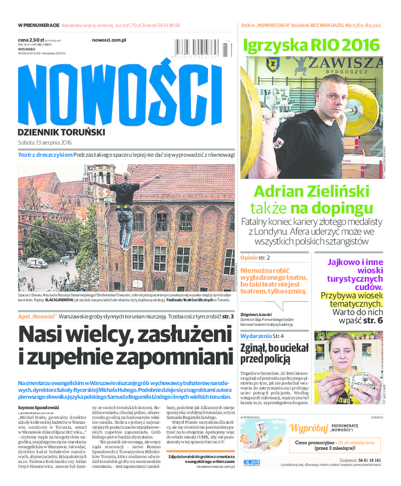 Nowości Dziennik Toruński