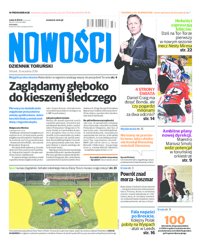 Nowości Dziennik Toruński