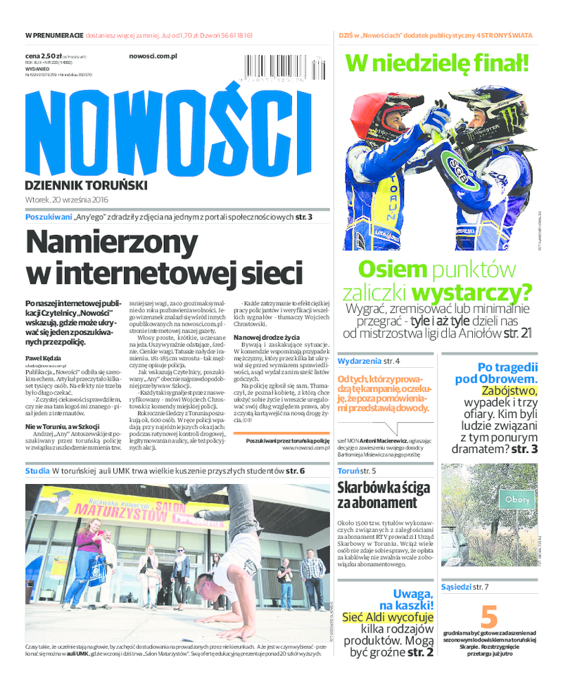 Nowości Dziennik Toruński
