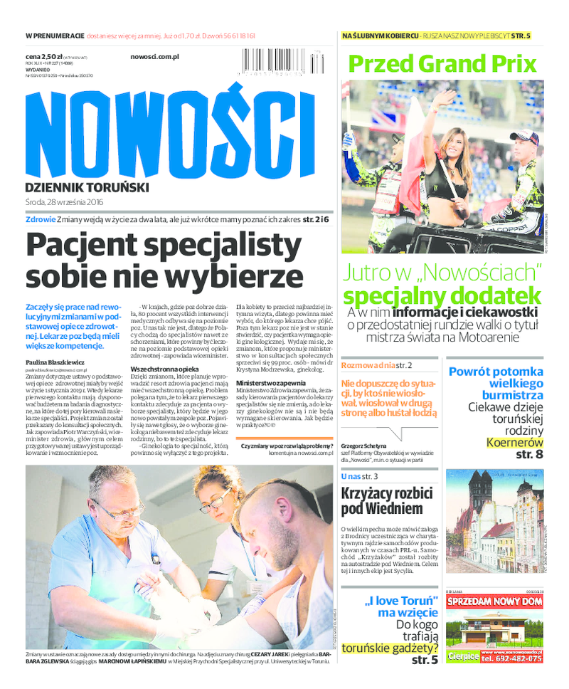 Nowości Dziennik Toruński