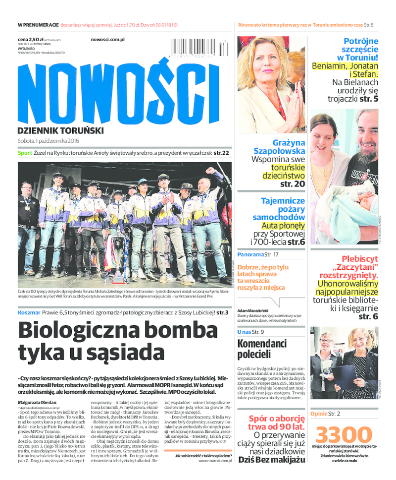 Nowości Dziennik Toruński