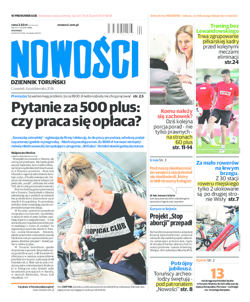 Nowości Dziennik Toruński