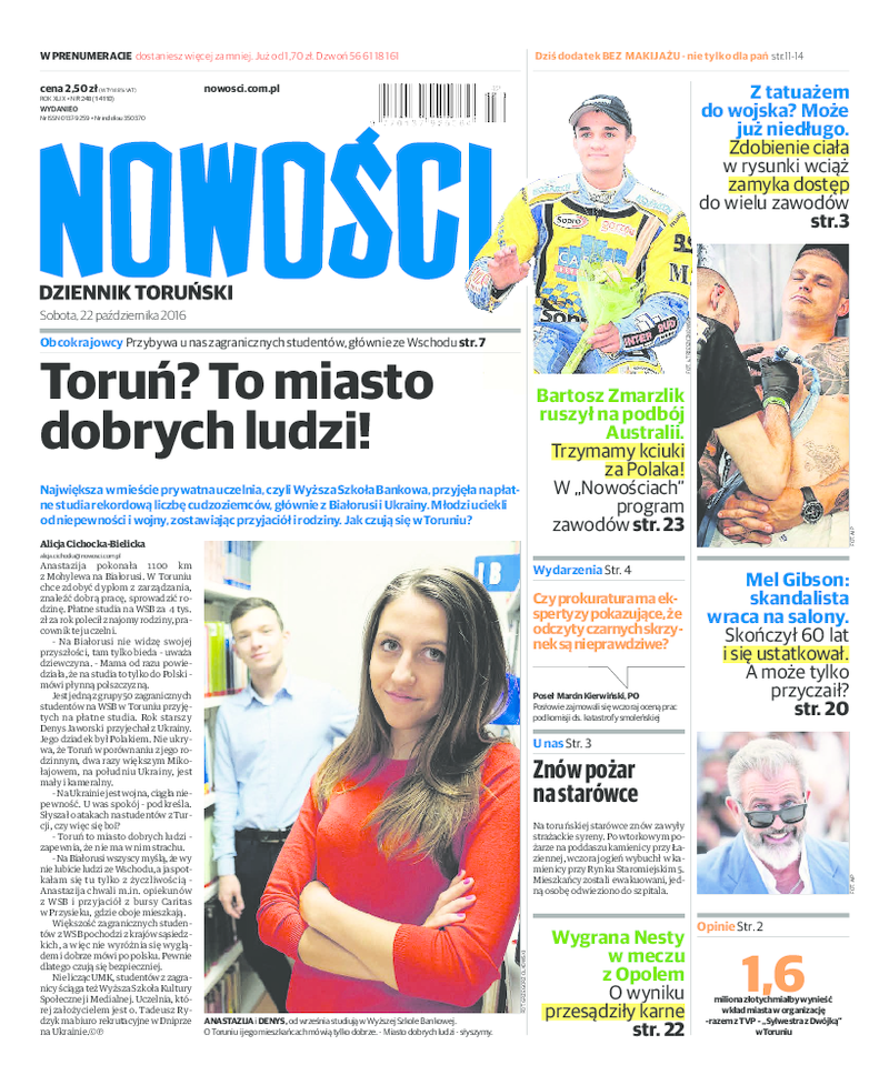 Nowości Dziennik Toruński