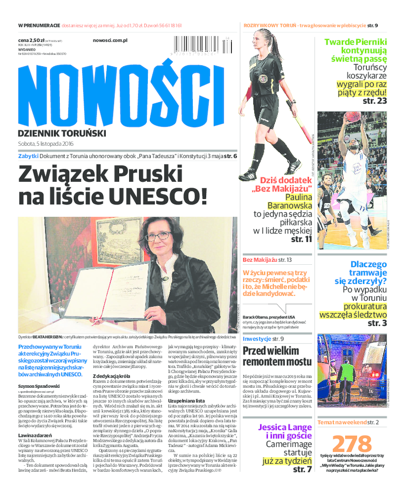 Nowości Dziennik Toruński