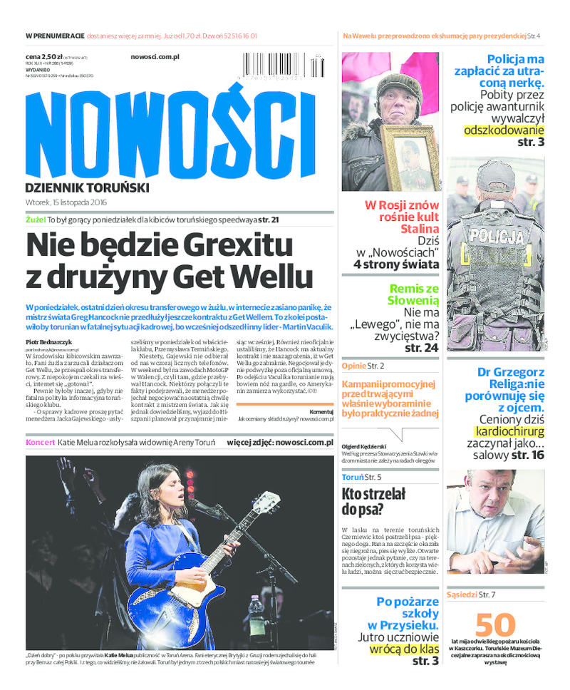 Nowości Dziennik Toruński