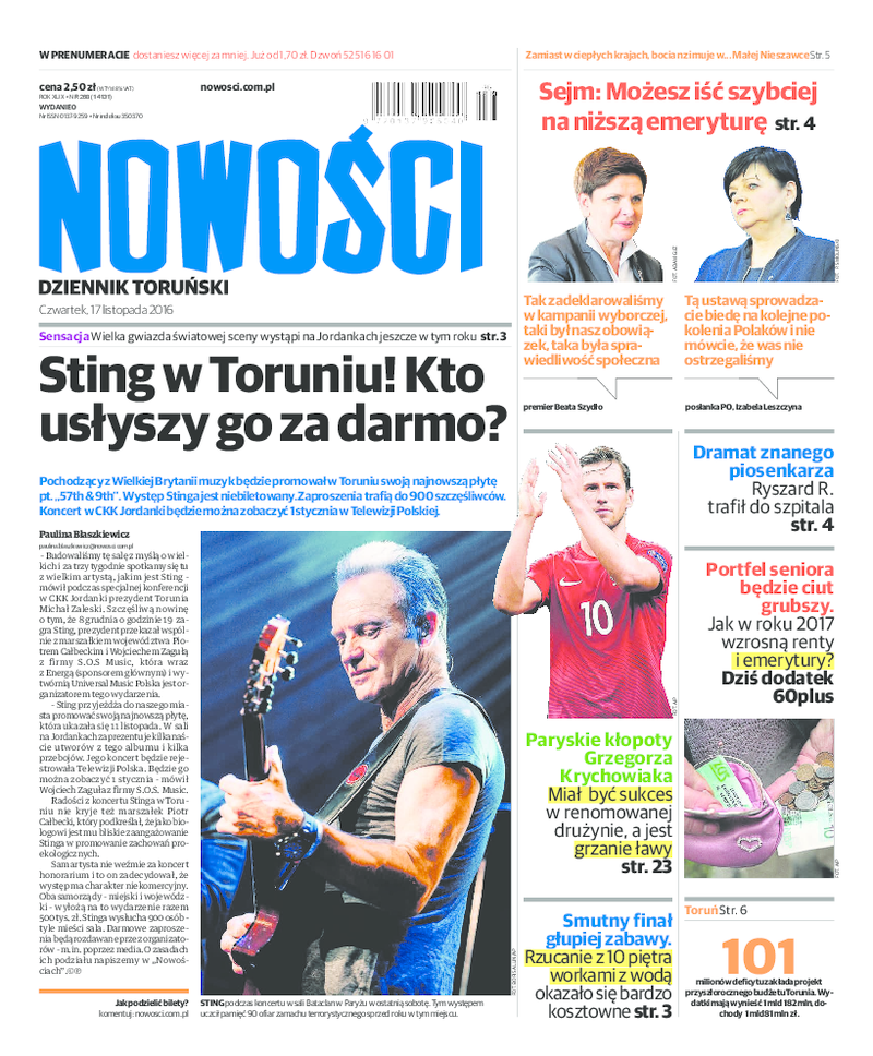 Nowości Dziennik Toruński