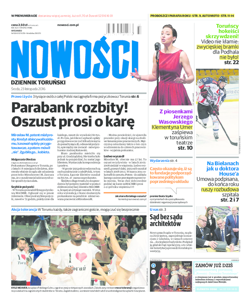 Nowości Dziennik Toruński