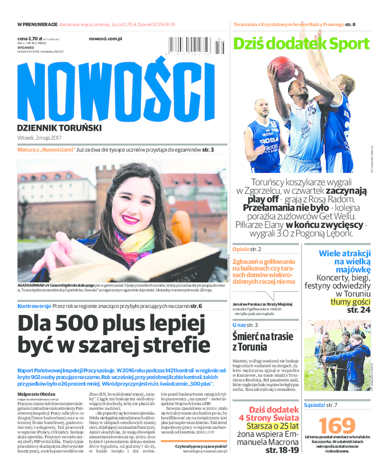 Nowości Dziennik Toruński