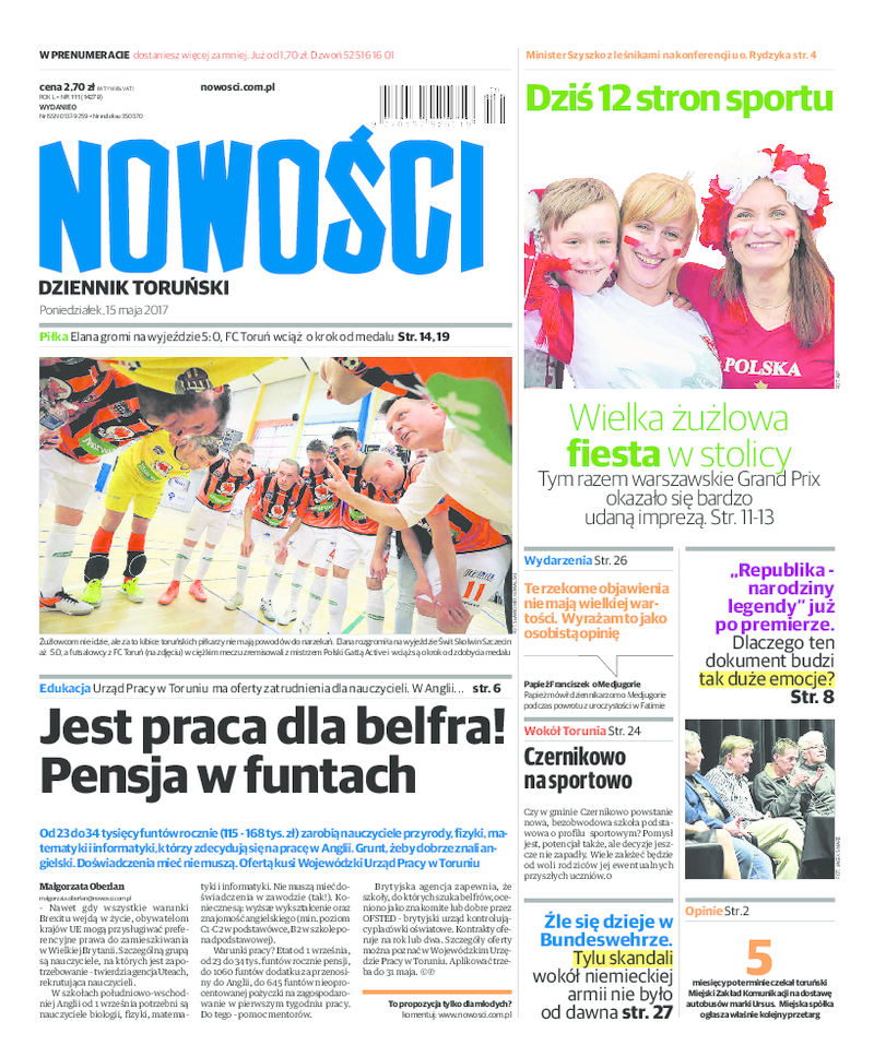 Nowości Dziennik Toruński