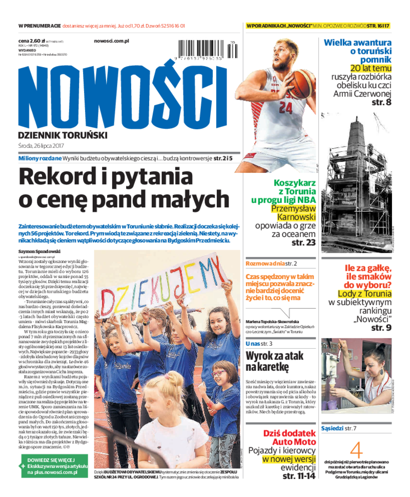 Nowości Dziennik Toruński