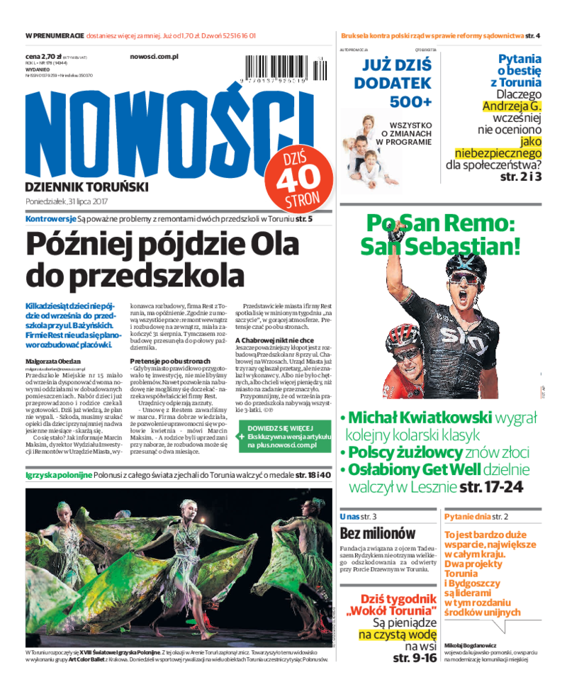 Nowości Dziennik Toruński