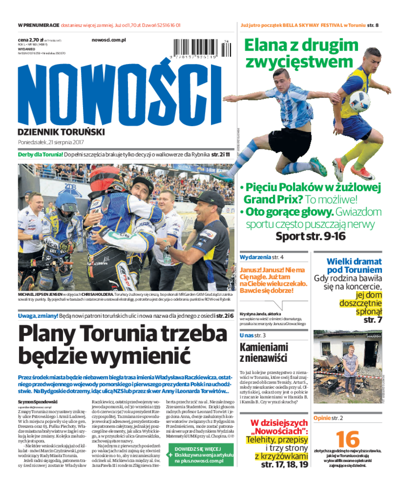 Nowości Dziennik Toruński