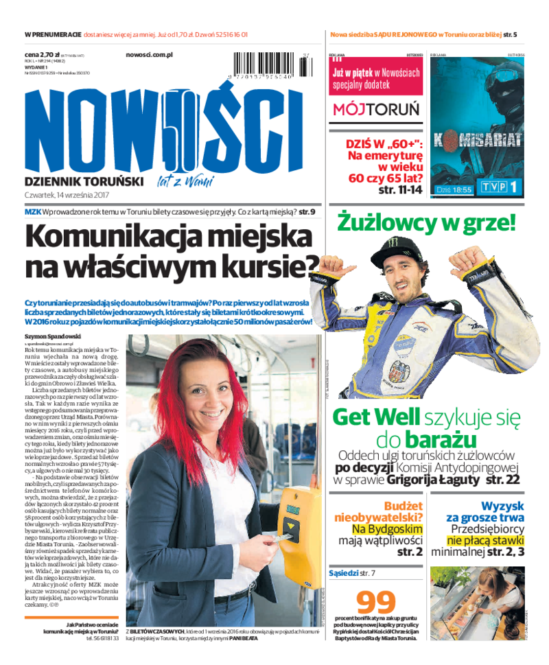 Nowości Dziennik Toruński