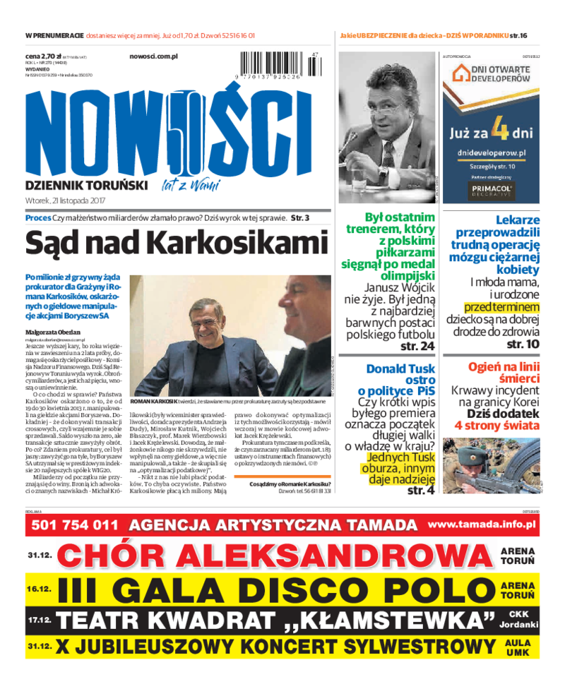 Nowości Dziennik Toruński