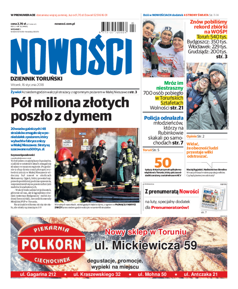 Nowości Dziennik Toruński