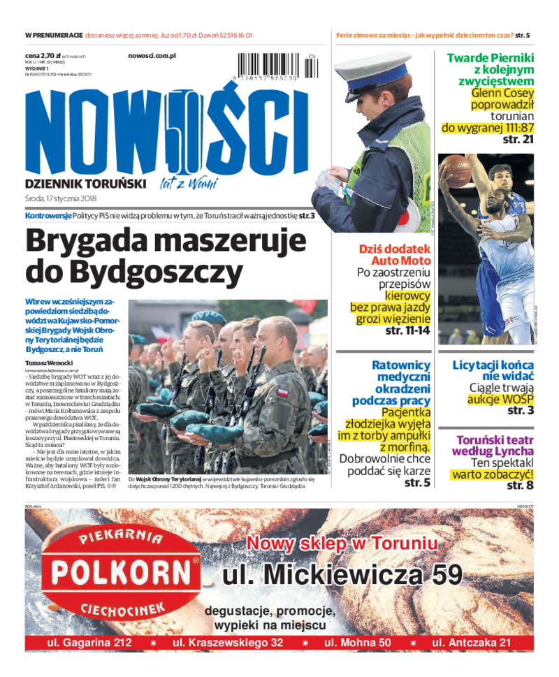 Nowości Dziennik Toruński