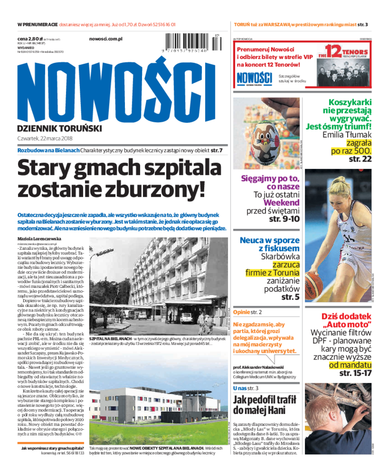 Nowości Dziennik Toruński