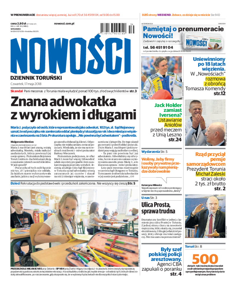 Nowości Dziennik Toruński