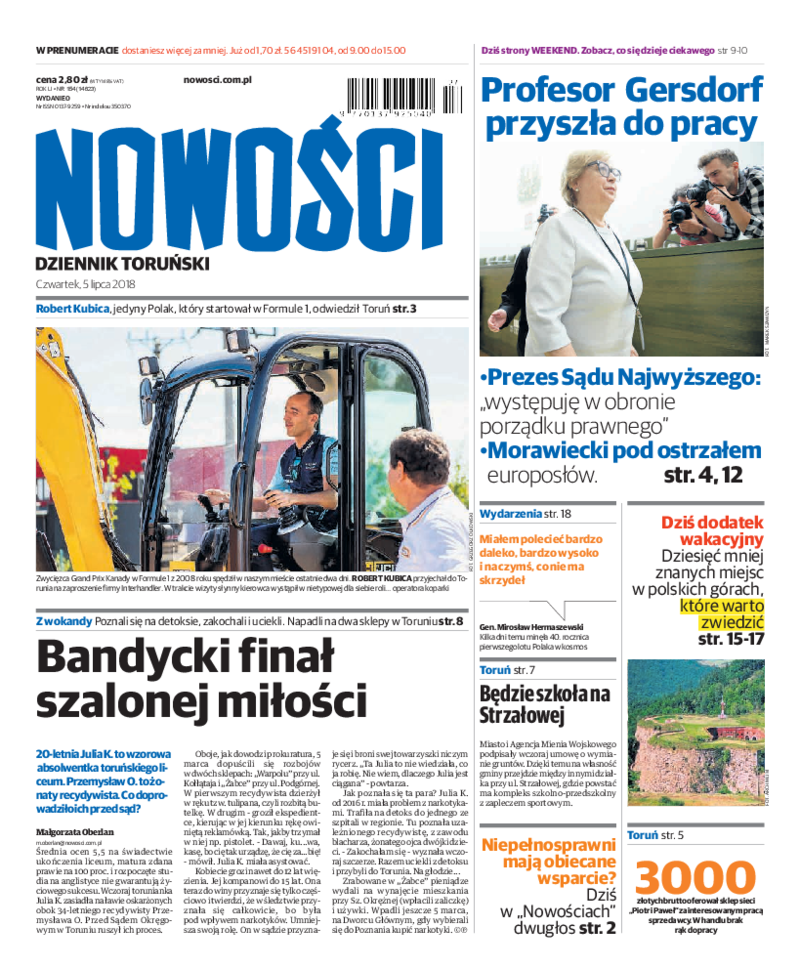 Nowości Dziennik Toruński