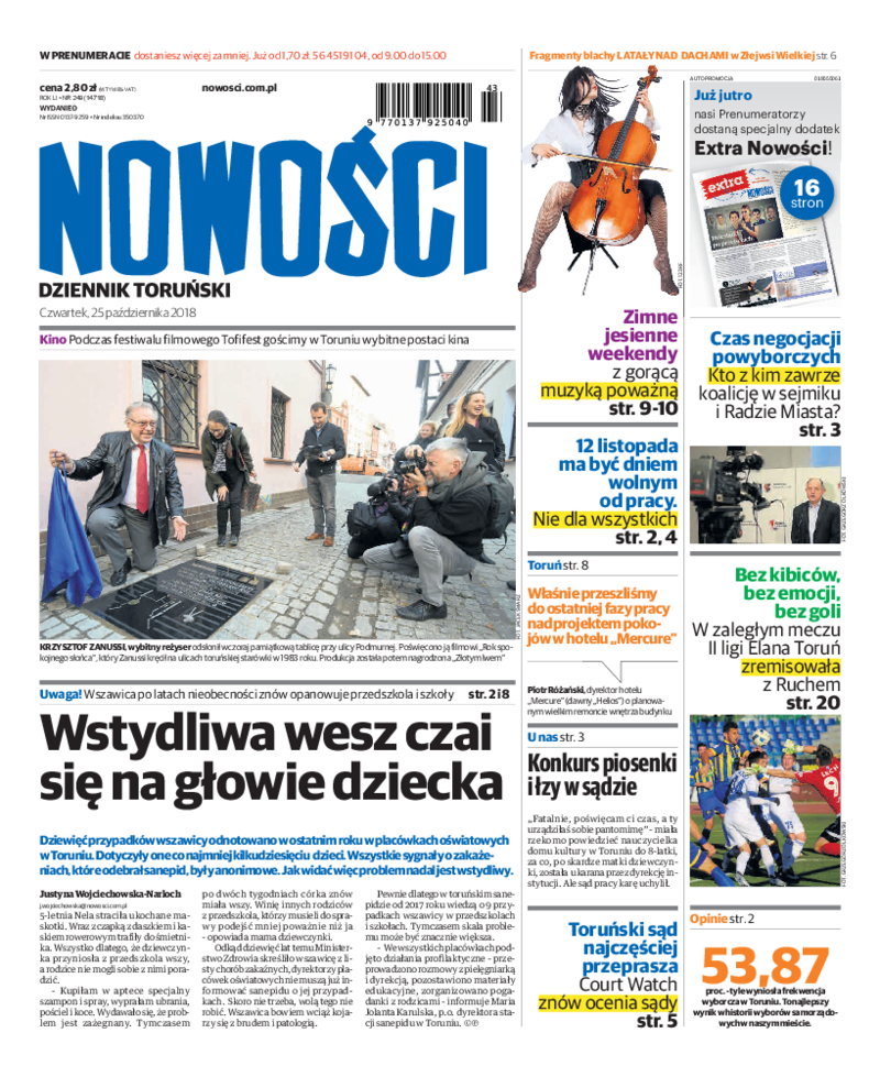 Nowości Dziennik Toruński