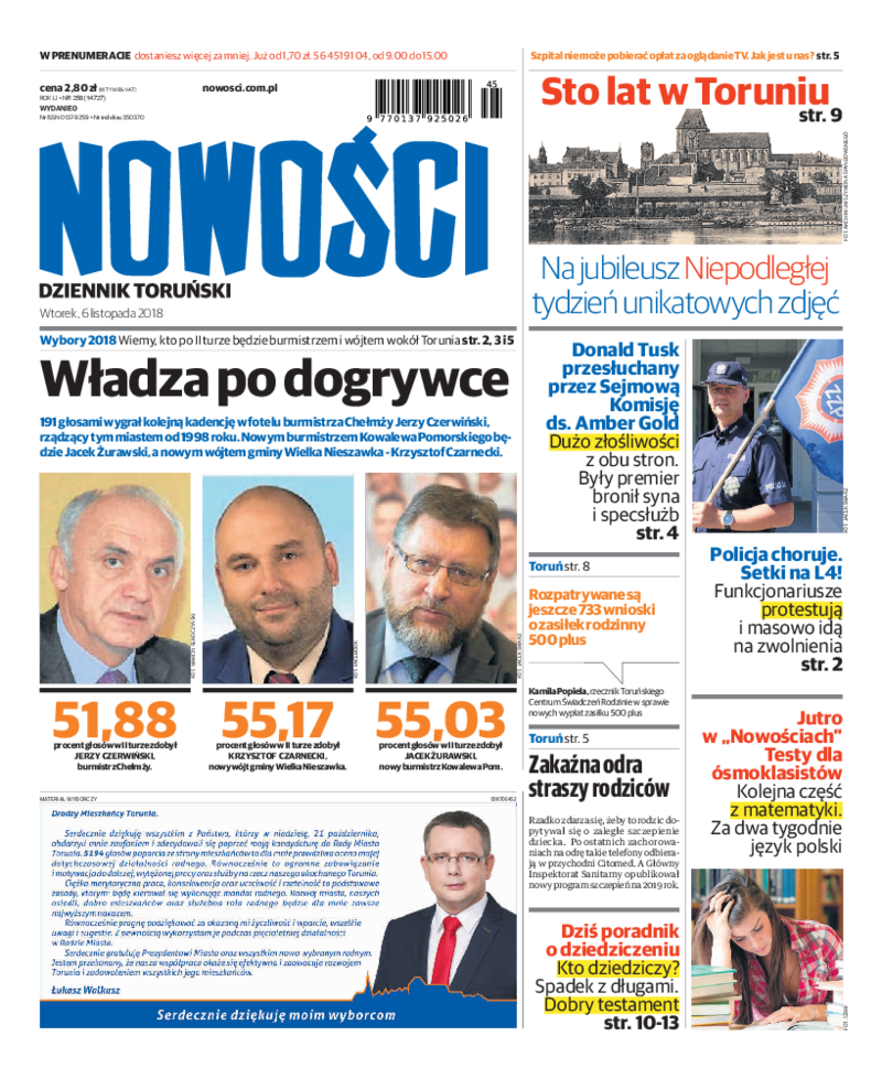 Nowości Dziennik Toruński