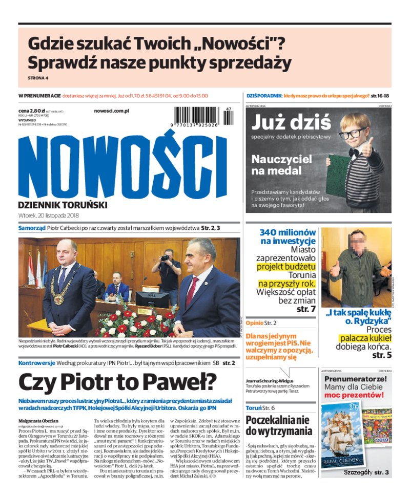 Nowości Dziennik Toruński