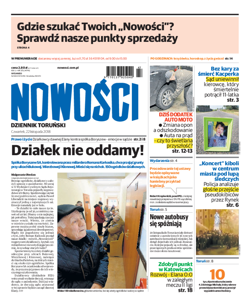 Nowości Dziennik Toruński