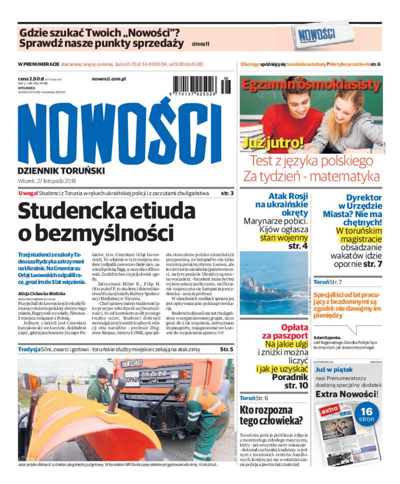 Nowości Dziennik Toruński