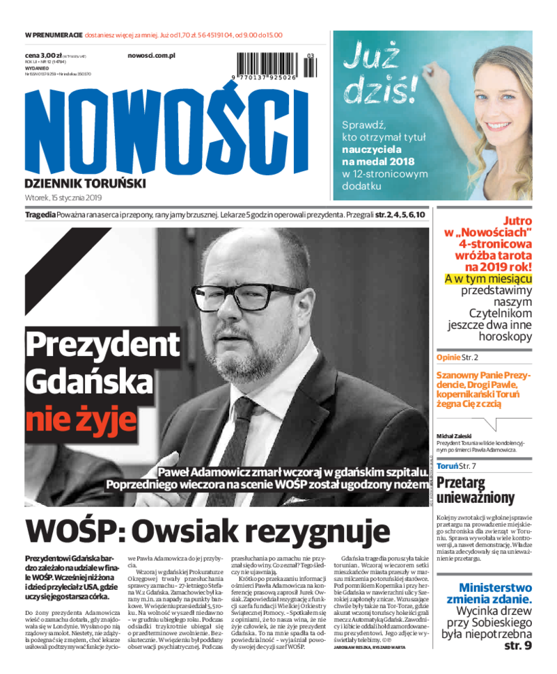 Nowości Dziennik Toruński