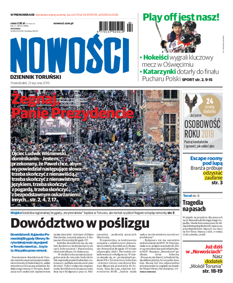 Nowości Dziennik Toruński