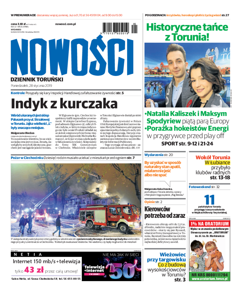 Nowości Dziennik Toruński