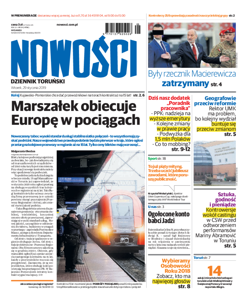 Nowości Dziennik Toruński