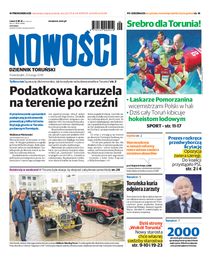 Nowości Dziennik Toruński