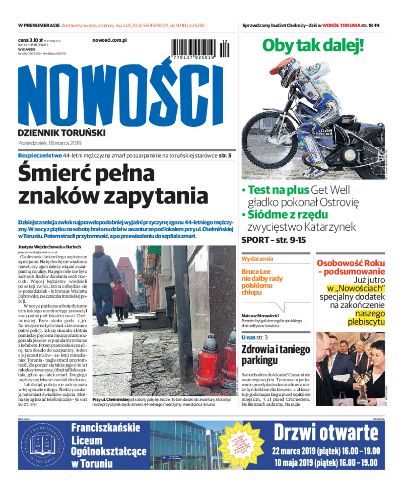 Nowości Dziennik Toruński