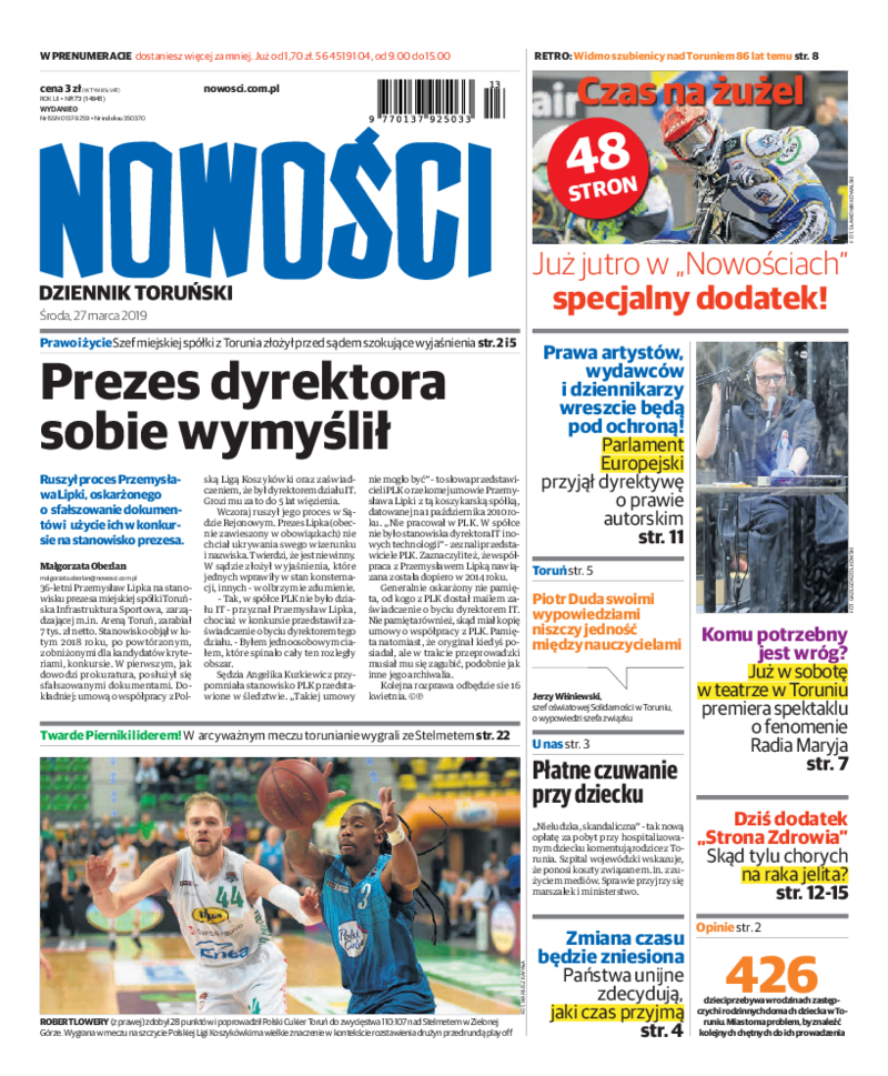Nowości Dziennik Toruński