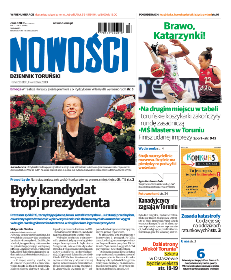 Nowości Dziennik Toruński