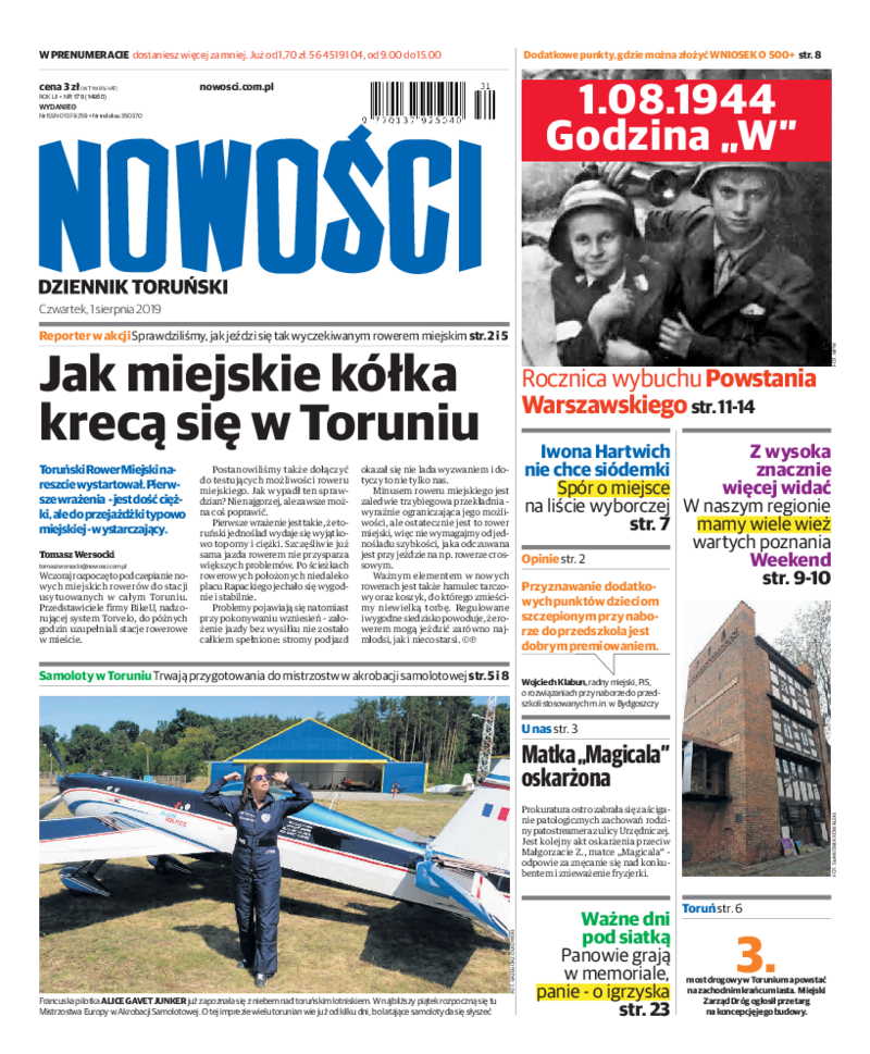 Nowości Dziennik Toruński