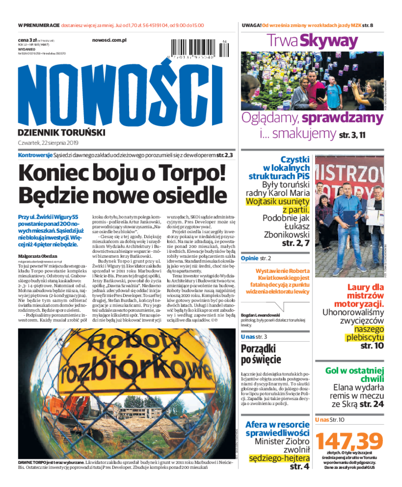 Nowości Dziennik Toruński