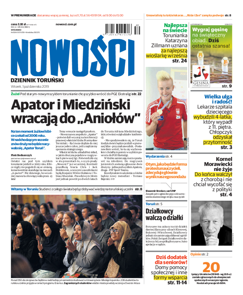 Nowości Dziennik Toruński