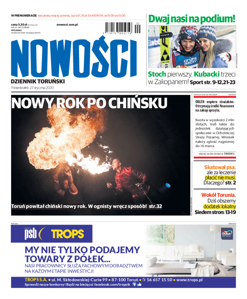 Nowości Dziennik Toruński