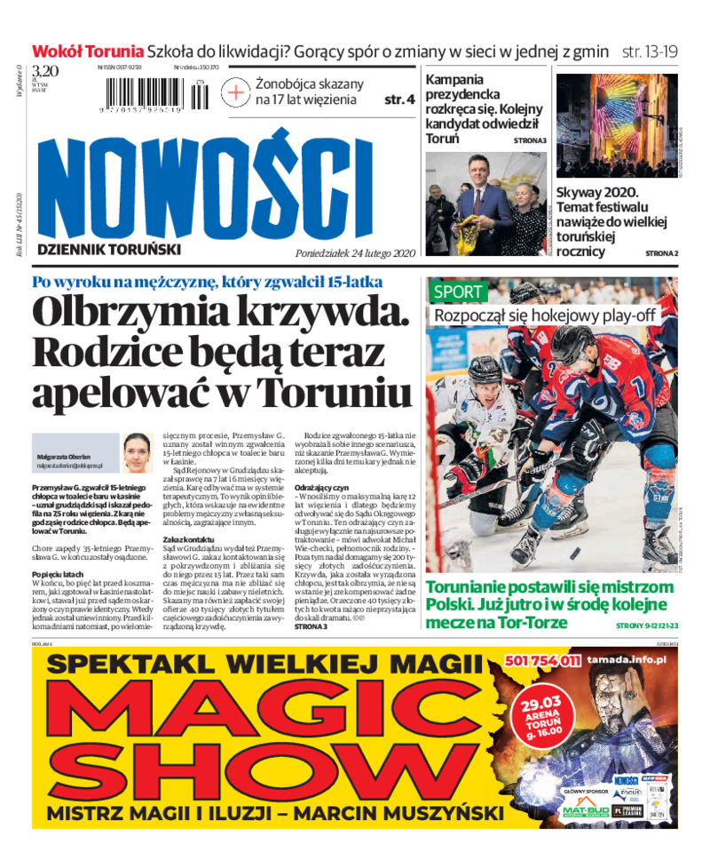 Nowości Dziennik Toruński