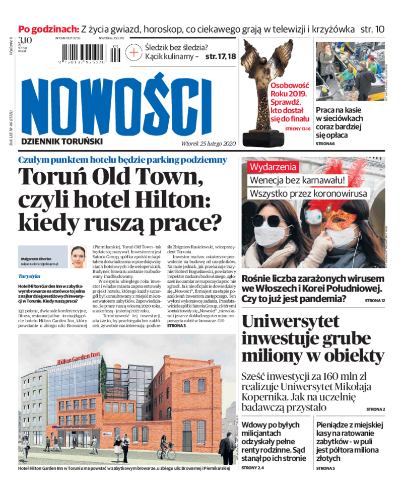 Nowości Dziennik Toruński