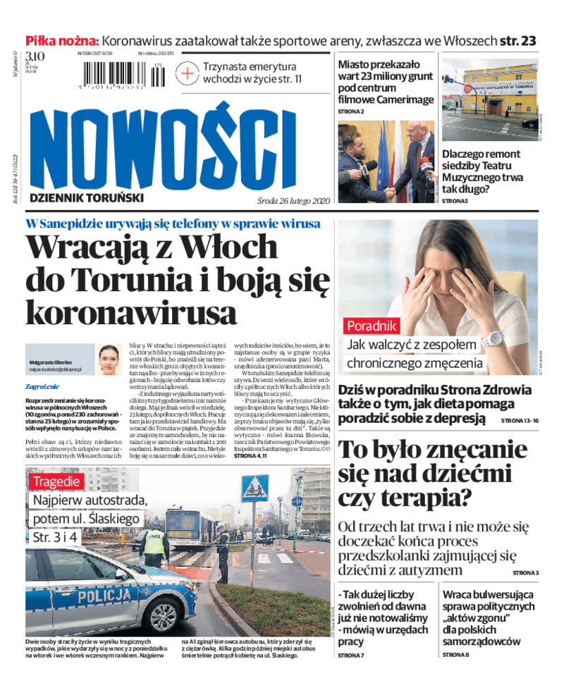 Nowości Dziennik Toruński