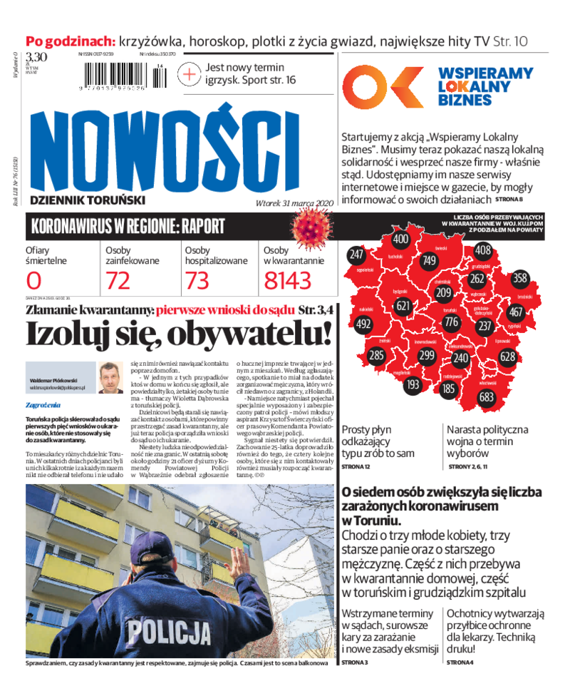 Nowości Dziennik Toruński