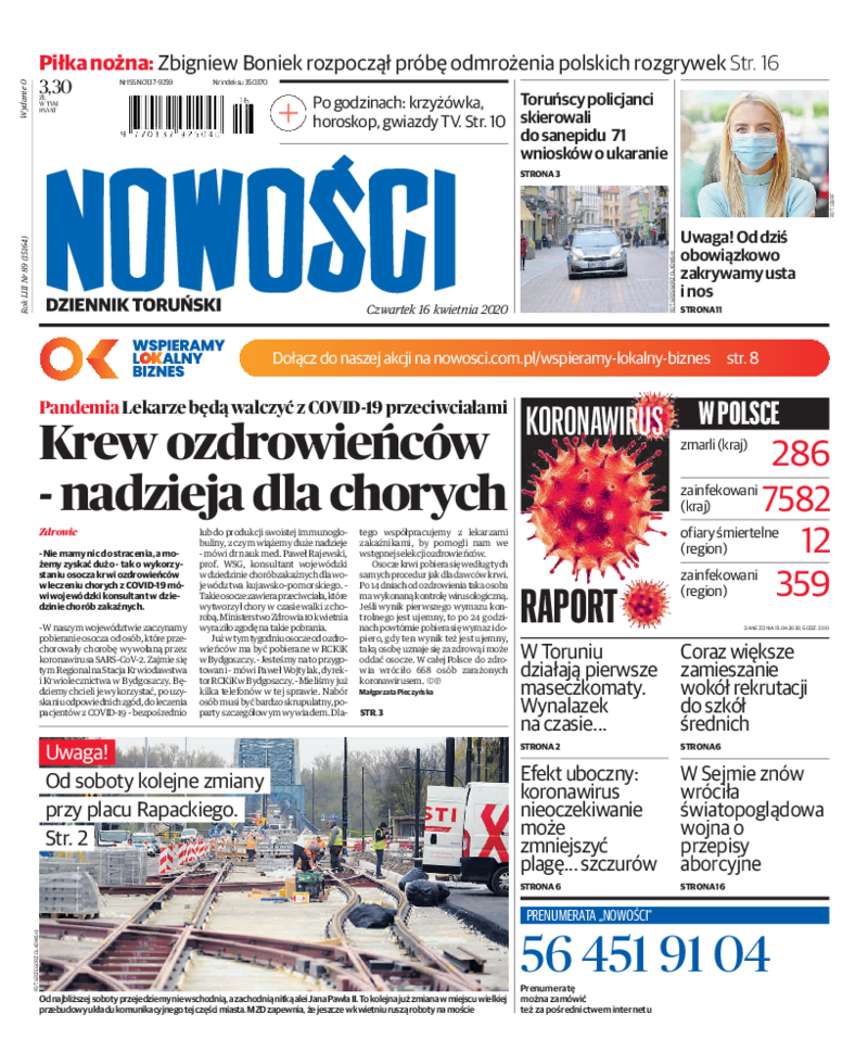 Nowości Dziennik Toruński