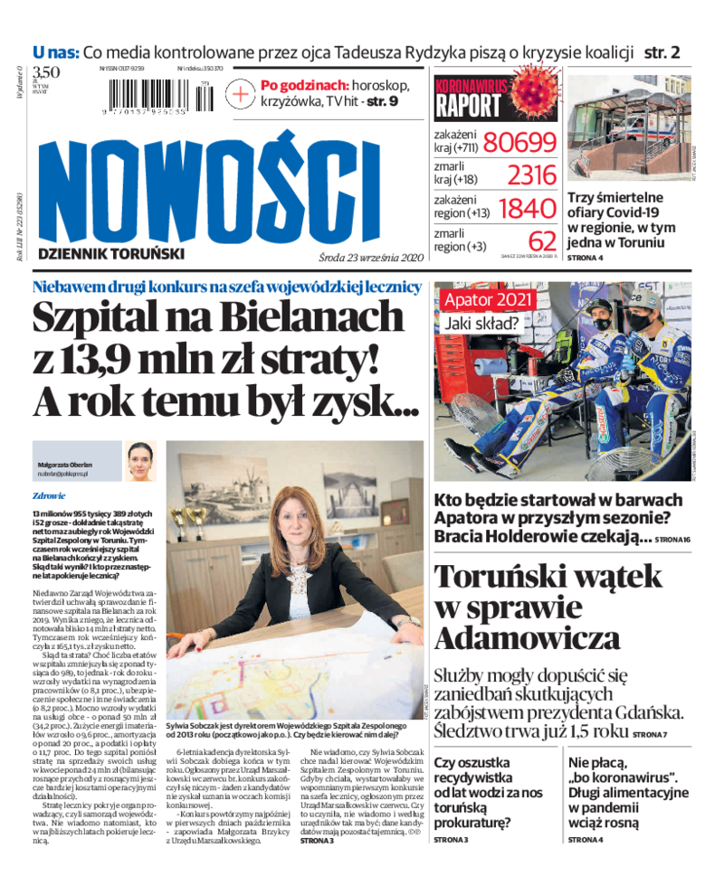 Prasa 24 Nowości Dziennik Toruński Gazeta Online E Wydanie Internetowe Wydanie 4207