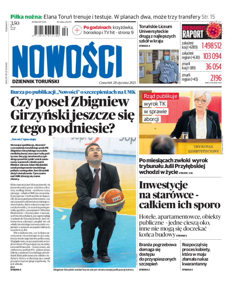 Nowości Dziennik Toruński