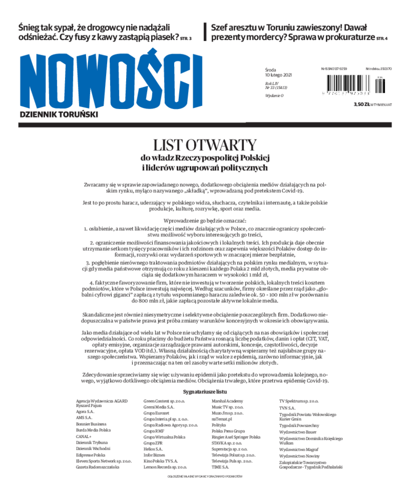 Nowości Dziennik Toruński