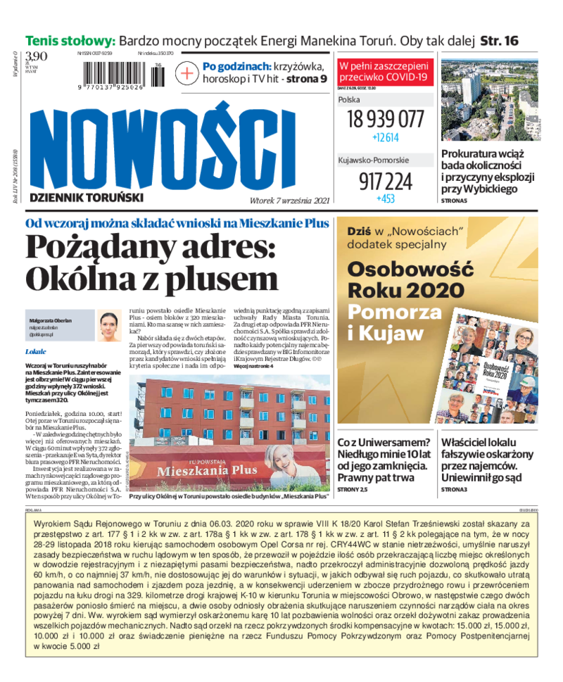 Nowości Dziennik Toruński