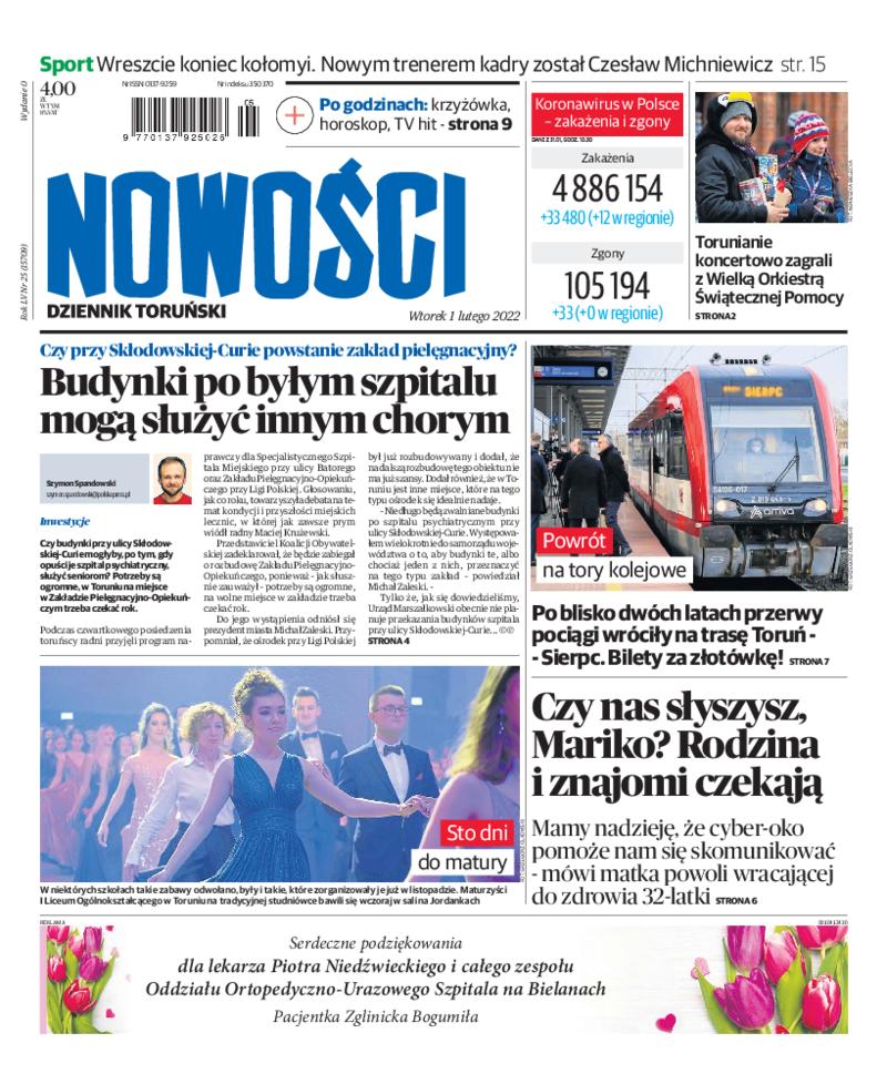 Nowości Dziennik Toruński